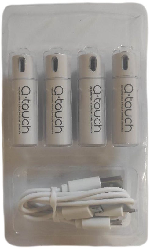 Акумулятор Q-Touch 4xAA USB 1500 mAh micro