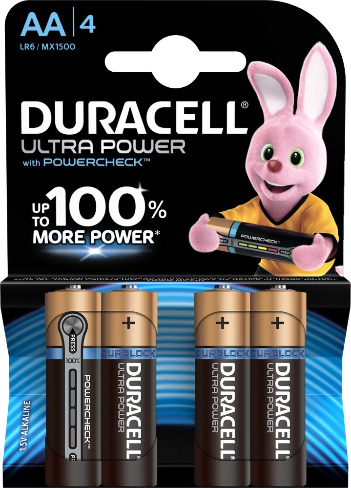 Батарейка Duracell 4xAA Ultra Power MX1500