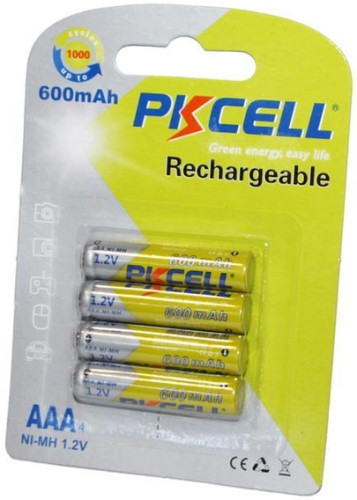 Акумулятор Pkcell 4xAAA 600 mAh (PC/AAA600-4BR)
