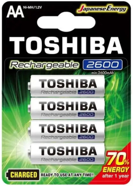 Аккумулятор Toshiba 4xAA 2600 mAh