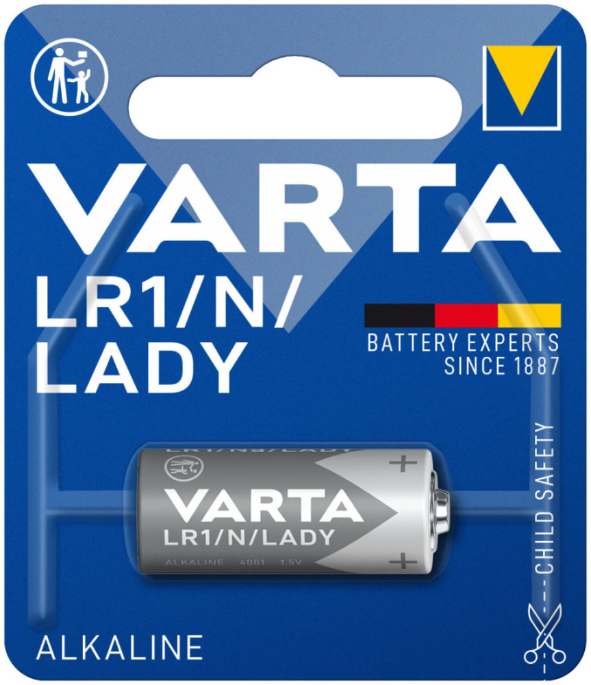 Акумулятор / батарейка Varta 1xN