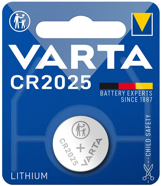 Акумулятор / батарейка Varta 1xCR2025