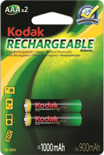 Аккумулятор Kodak 2xAAA 1000 mAh