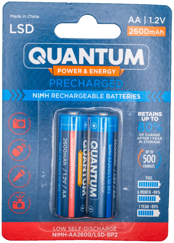 Акумулятор Quantum 2xAA 2600 mAh