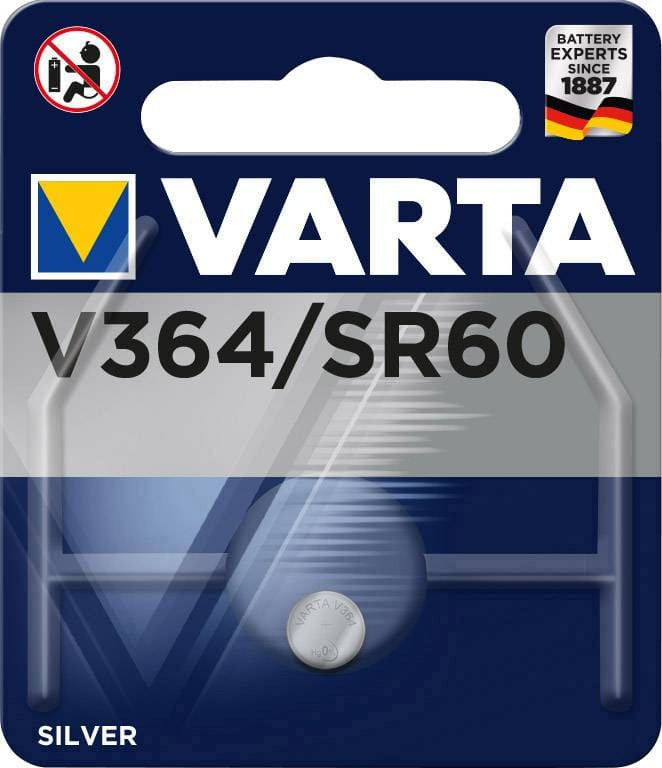 Аккумулятор / батарейка Varta 1xV364 (00364101401)