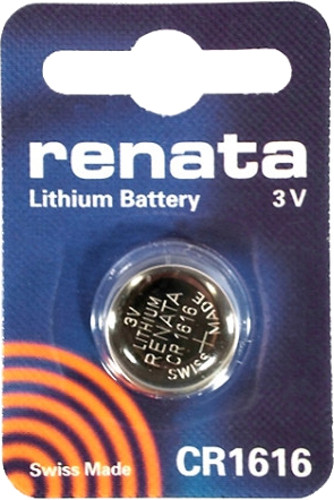 Аккумулятор / батарейка Renata 1xCR1616
