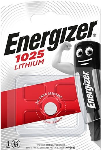 Акумулятор / батарейка Energizer 1xCR1025
