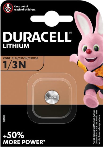 Аккумулятор / батарейка Duracell 1xCR1