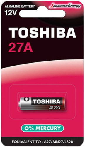 Батарейка A27 Toshiba 1x27A