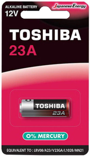 Батарейка A23 Toshiba 1x23A