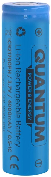 Акумулятор / батарейка Quantum 1x21700 4000 mAh