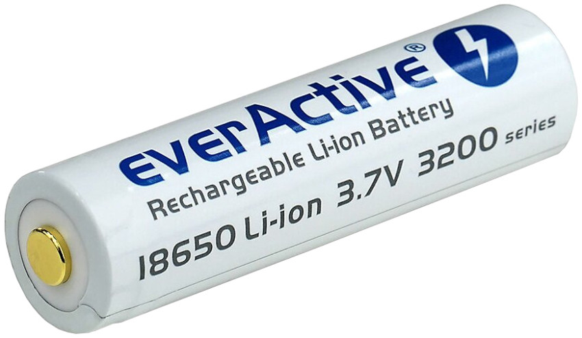 Аккумулятор everActive 1x18650 3200 mAh micro USB (FWEV1865032MBOX)