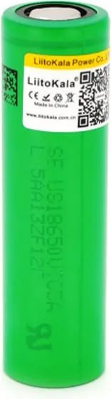 Аккумулятор Liitokala 1x18650 2600 mAh Green (Lii-VTC5)