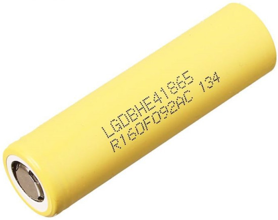 Аккумулятор LG 1x18650 2500 mAh (LGDBHE41865)
