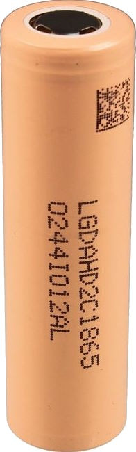 Аккумулятор LG 1x18650 2100 mAh (LGDAHD2C1865)