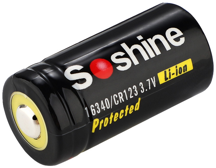Акумулятор / батарейка Soshine 1x16340 700 mAh
