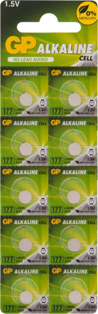 Акумулятор / батарейка GP 10xLR66