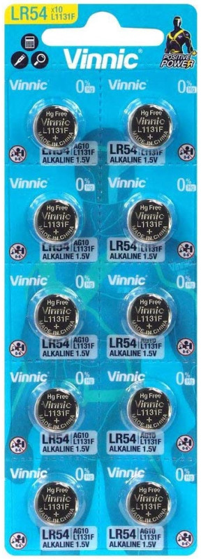 Аккумулятор / батарейка Vinnic 10xLR54
