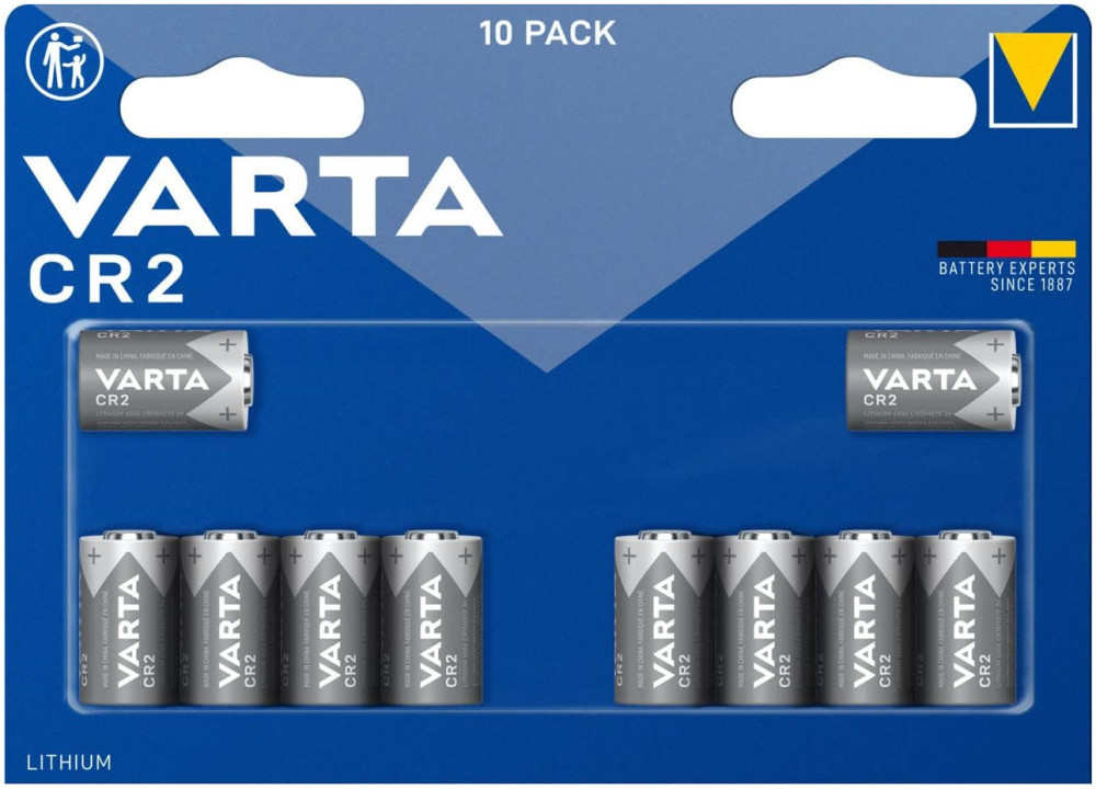 Батарейка CR2 Varta 10xCR2
