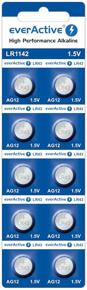 Аккумулятор / батарейка everActive 10xAG12