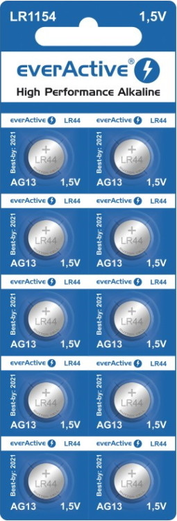 Акумулятор / батарейка everActive 10xAG13 (EVAG13)