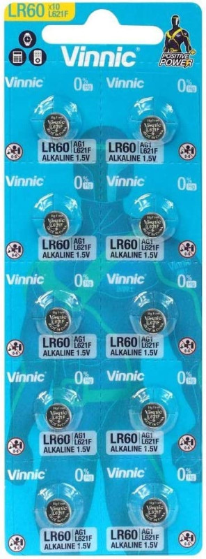 Аккумулятор / батарейка Vinnic 10xAG1
