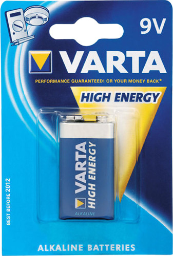 Батарейка Крона Varta High Energy 1xKrona
