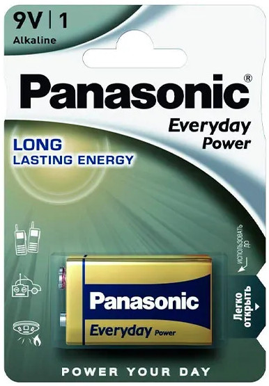 Батарейка Крона Panasonic Everyday Power 1xKrona