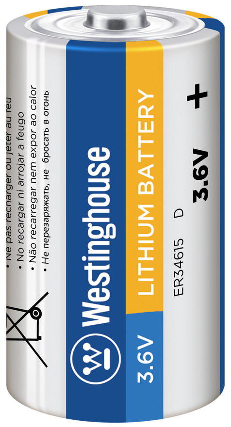 Аккумулятор D Westinghouse ER34615 1xD 19000 mAh