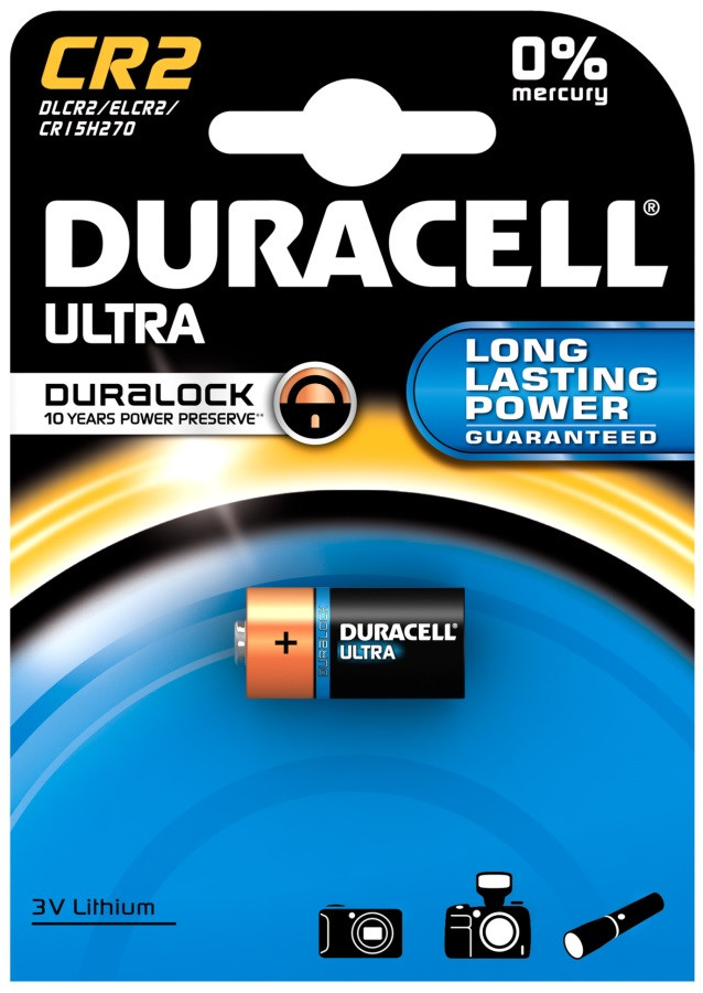 Батарейка CR2 Duracell 1xCR2 Ultra M3
