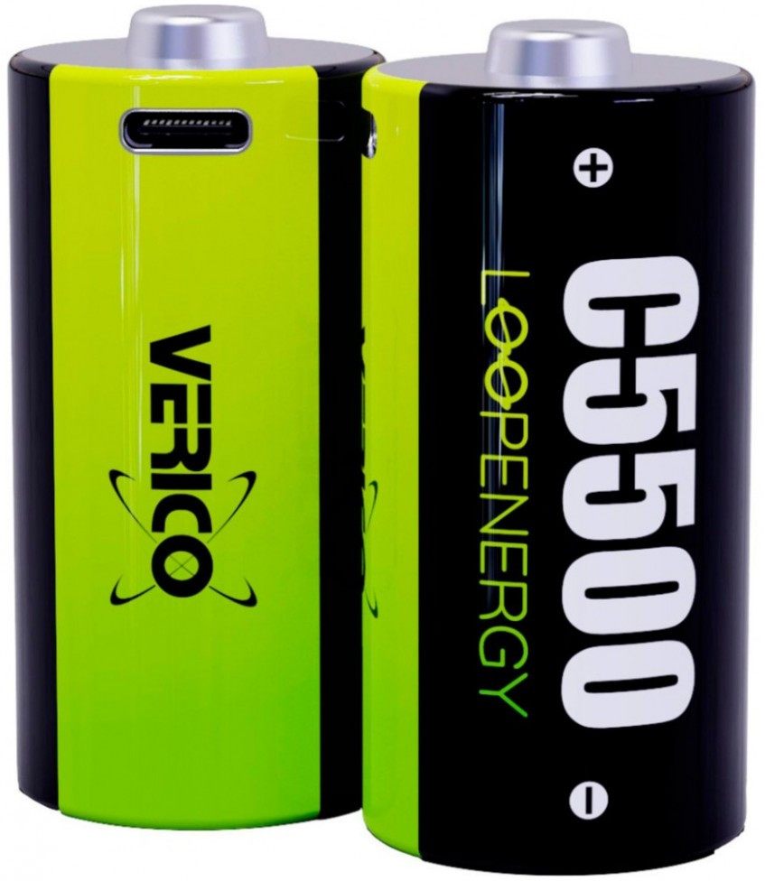 Аккумулятор C Verico 2xC 3700 mAh USB Type-C (1BTOV-A4N0A2-NN)