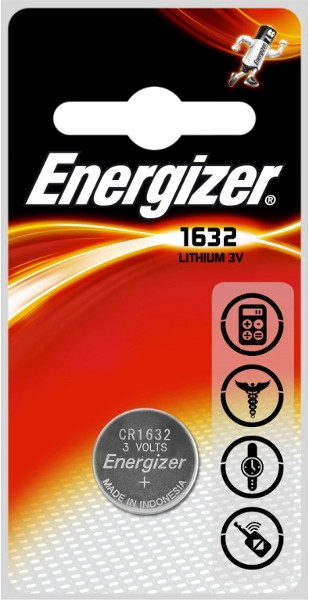 Акумулятор / батарейка Energizer 1xCR1632