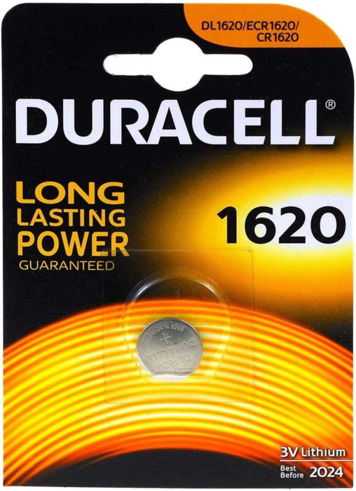 Аккумулятор / батарейка Duracell 1xCR1620 DSN