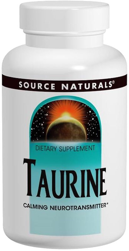 Таурин Source Naturals Taurine 500 mg 120 tab