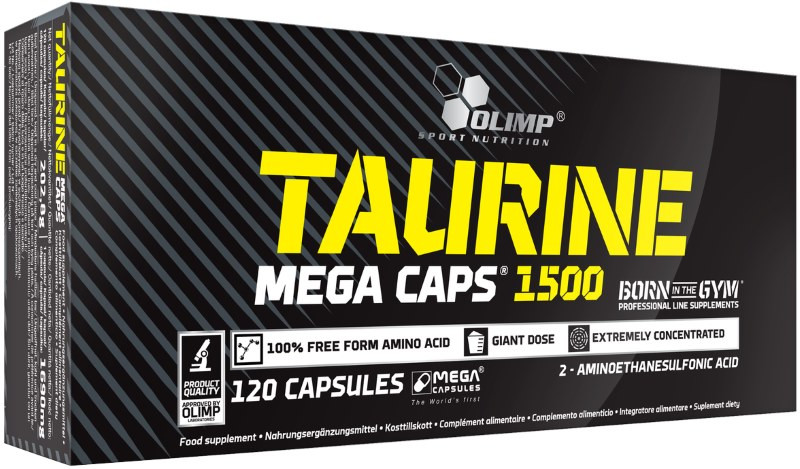 Таурин Olimp Taurine 1500 120 cap