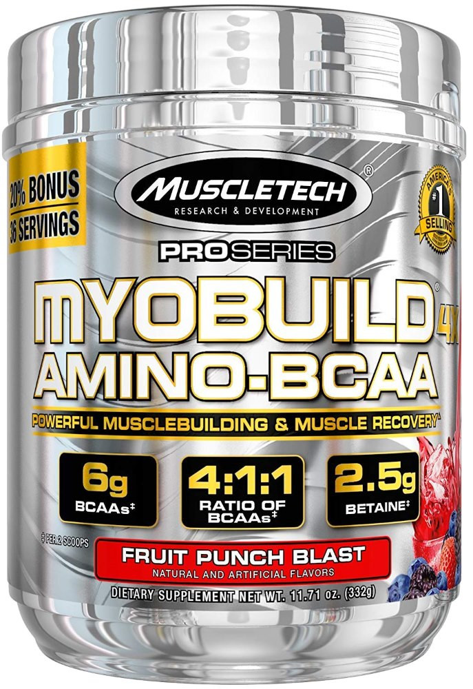 BCAA MuscleTech MyoBuild 4x Amino 324 g