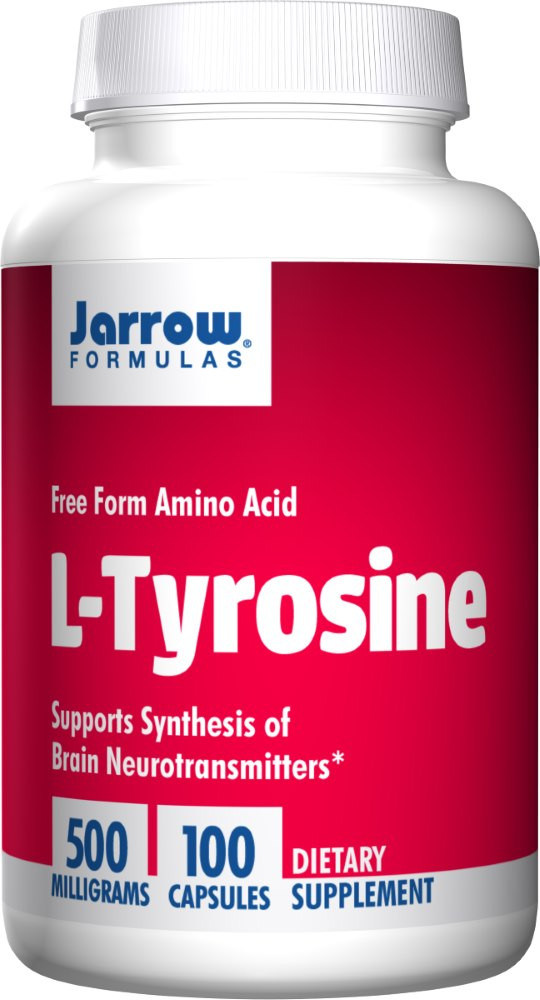 Тирозин Jarrow Formulas L-Tyrosine 500 mg 100 cap