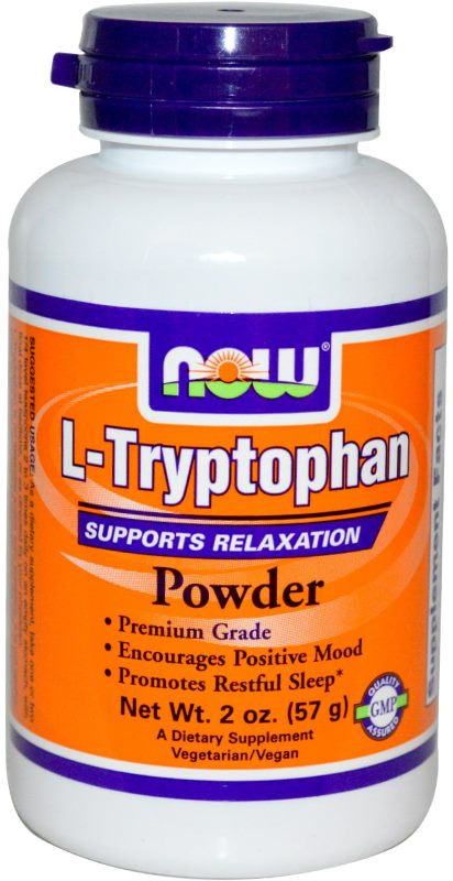 Триптофан Now L-Tryptophan Powder 57 g