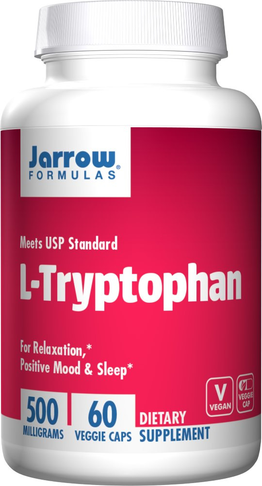 Триптофан Jarrow Formulas L-Tryptophan 500 mg 90 cap