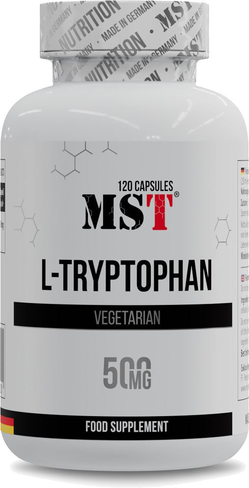 Триптофан MST L-Tryptophan 500 mg 120 cap
