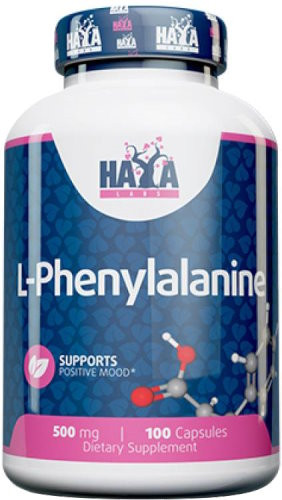 Фенилаланин Haya Labs L-Phenylalanine 500 mg 100 cap