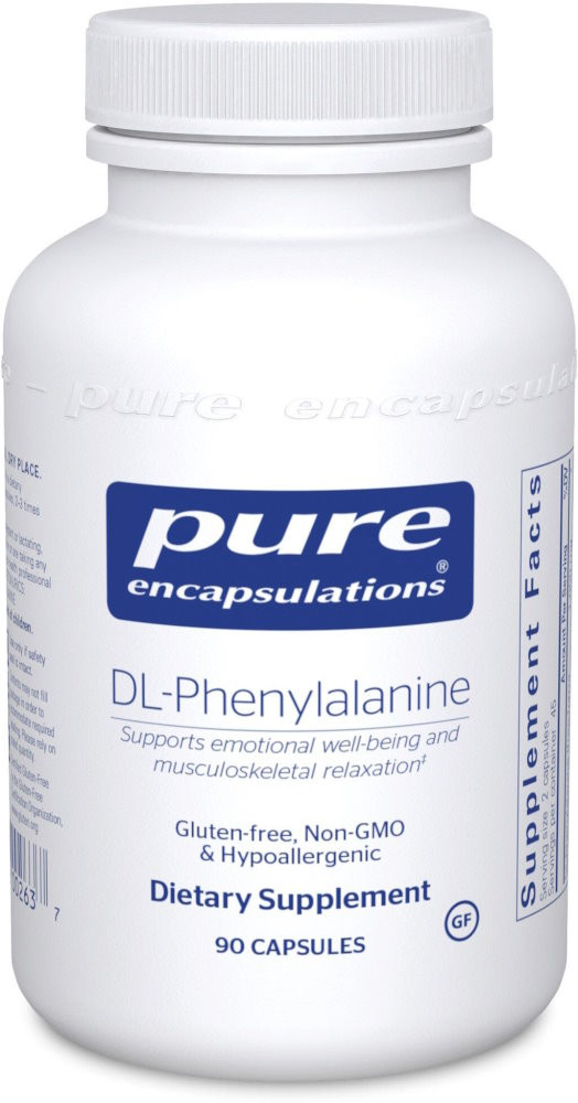 Фенилаланин Pure Encapsulations DL-Phenylalanine 90 cap