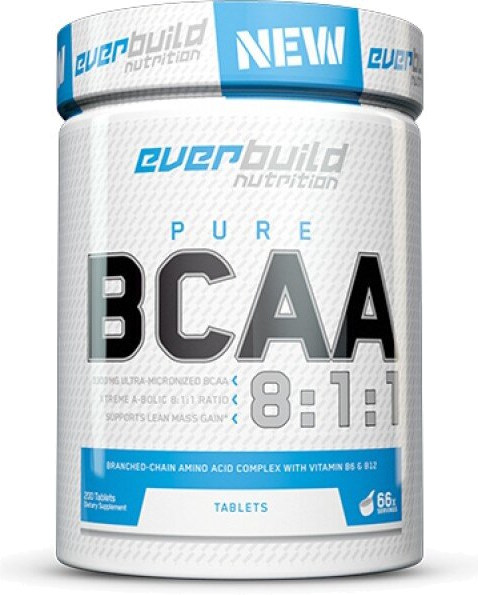 BCAA EverBuild Nutrition 8-1-1 1000 mg 200 tab