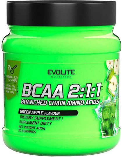 BCAA Evolite Nutrition 2-1-1 400 g