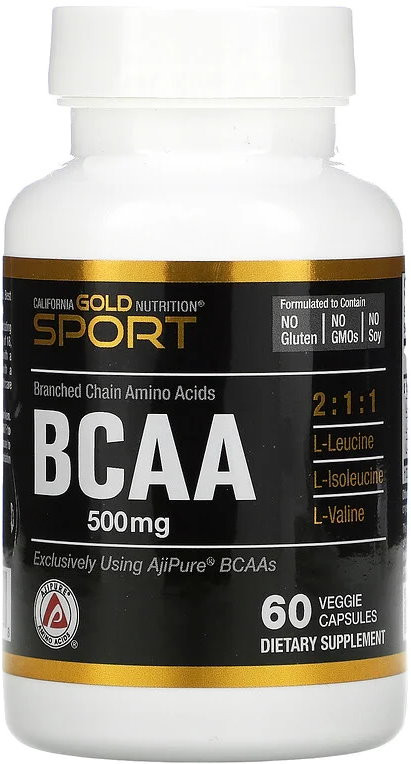 BCAA California Gold Nutrition 60 cap