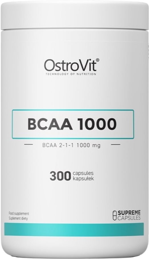 BCAA OstroVit 1000 300 cap