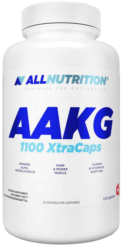 AAKG AllNutrition 1100 XtraCaps 120 cap