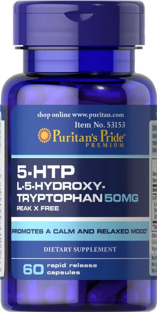 5-HTP Puritans Pride 50 mg 60 cap
