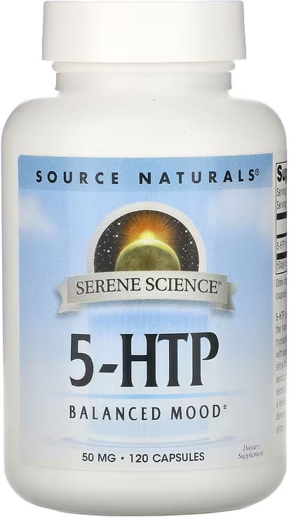 5-HTP Source Naturals 50 mg 30 cap