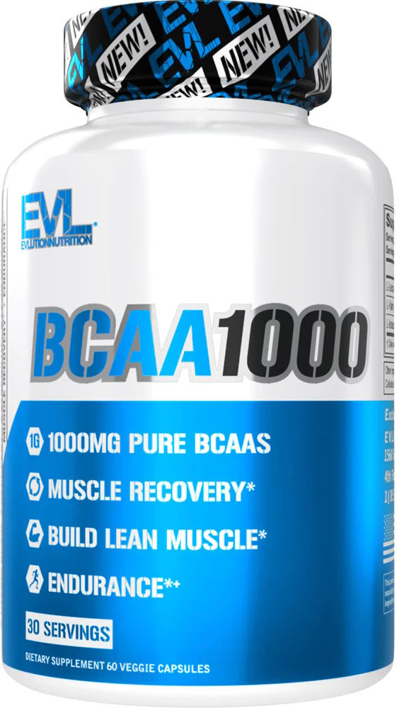 BCAA EVL Nutrition 1000 60 cap